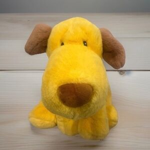 Gigglescape Dog Plush Stuffed Animal Toy Target Exclusive Yellow Brown Soft 11in